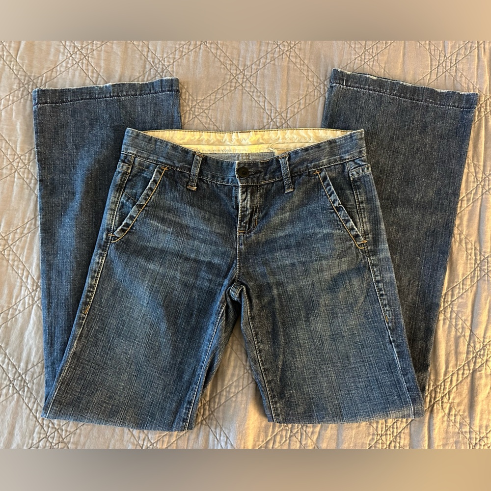 1969 GAP JEANS Women’s - Vintage Trousers Size:6R